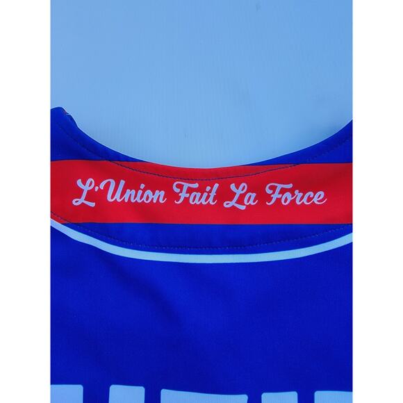 Authentic HAITI Mizizi 1804 National Soccer Team Jersey Blue Size XL - Picture 7 of 7